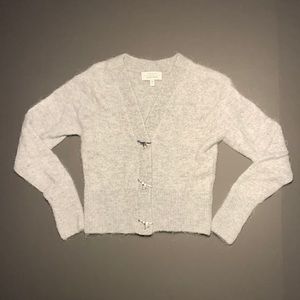 & Other Stories Light Gray Cardigan